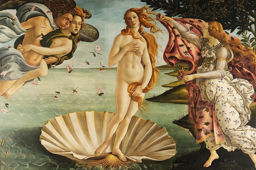 Die Geburt der Venus Botticelli