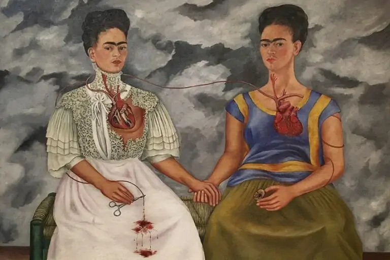 Die zwei Fridas – Analyse des bekannten Gemäldes von Frida Kahlo