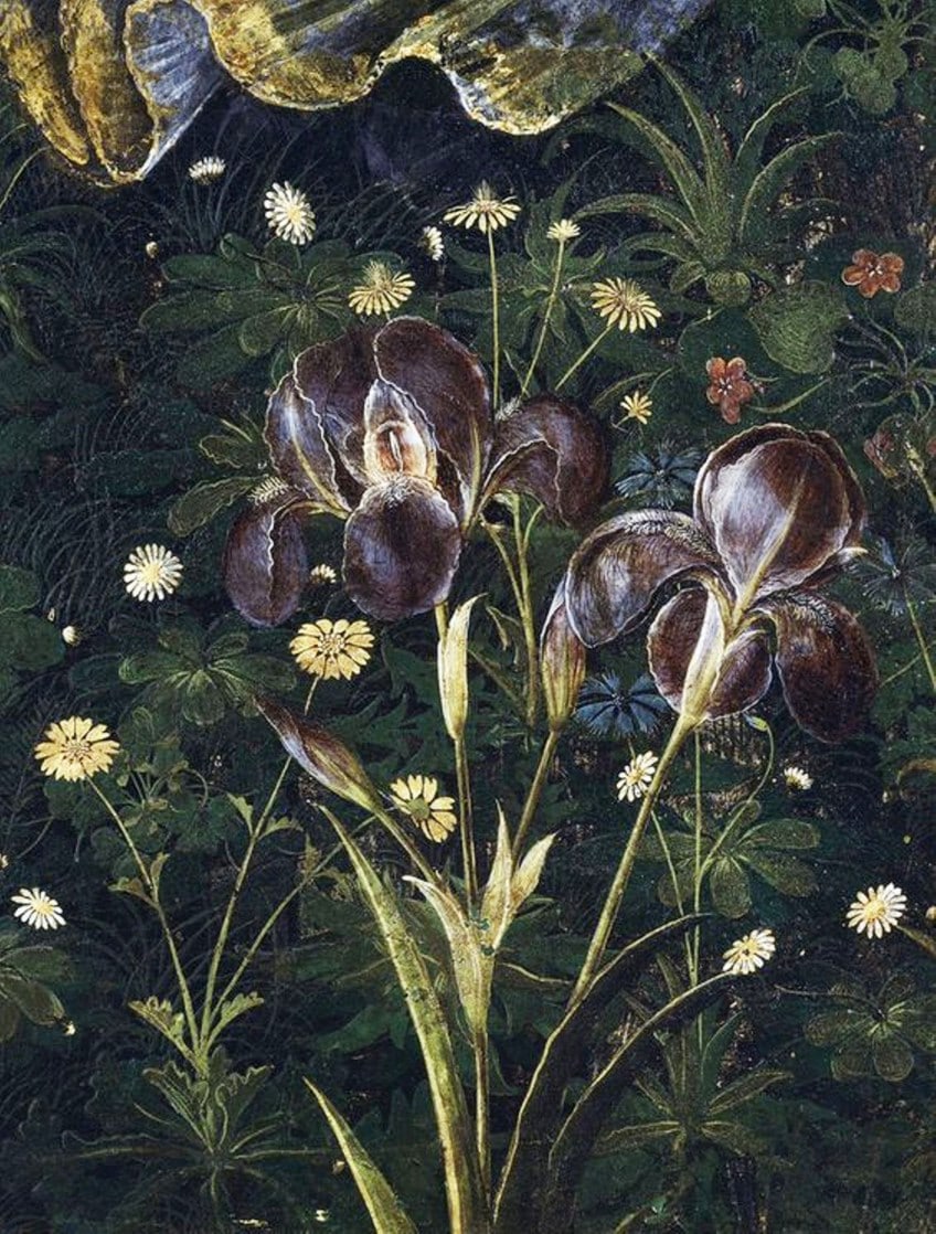 primavera botticelli detail 1