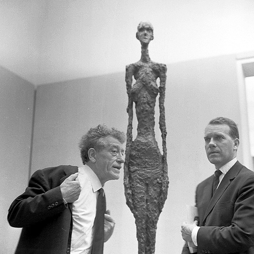 Giacometti skulptur
