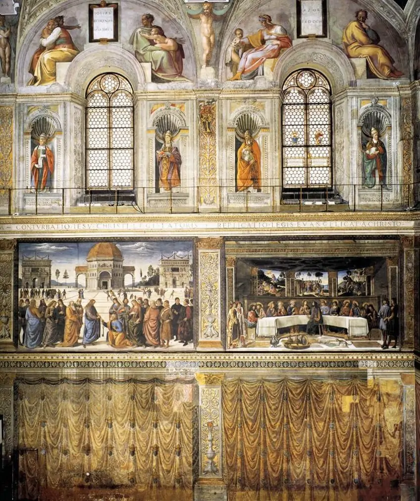 sixtinische kapelle fresko
