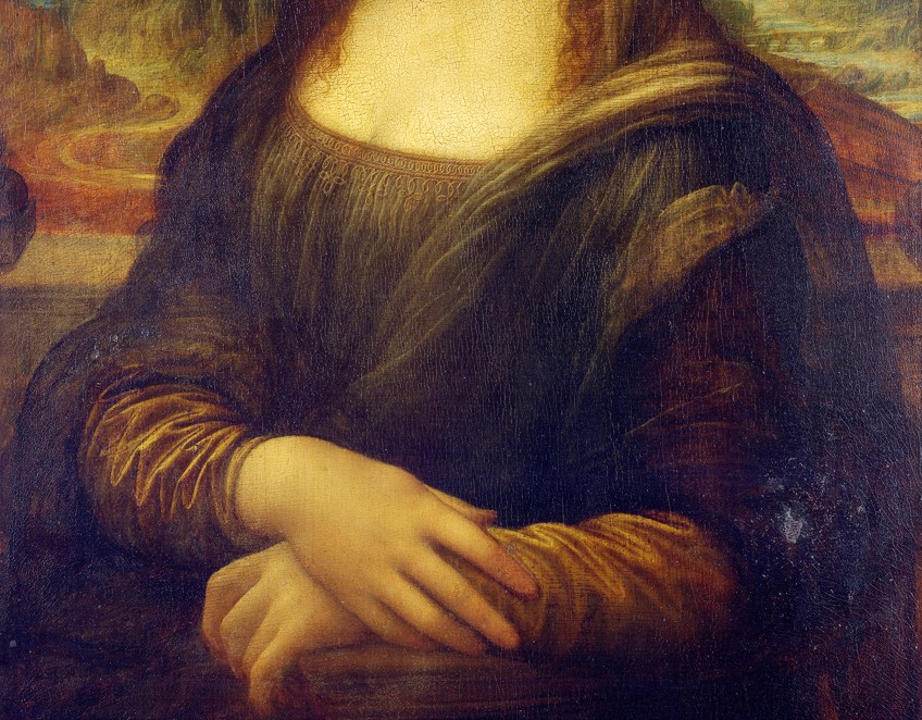 Mona Lisa Nahaufnahme