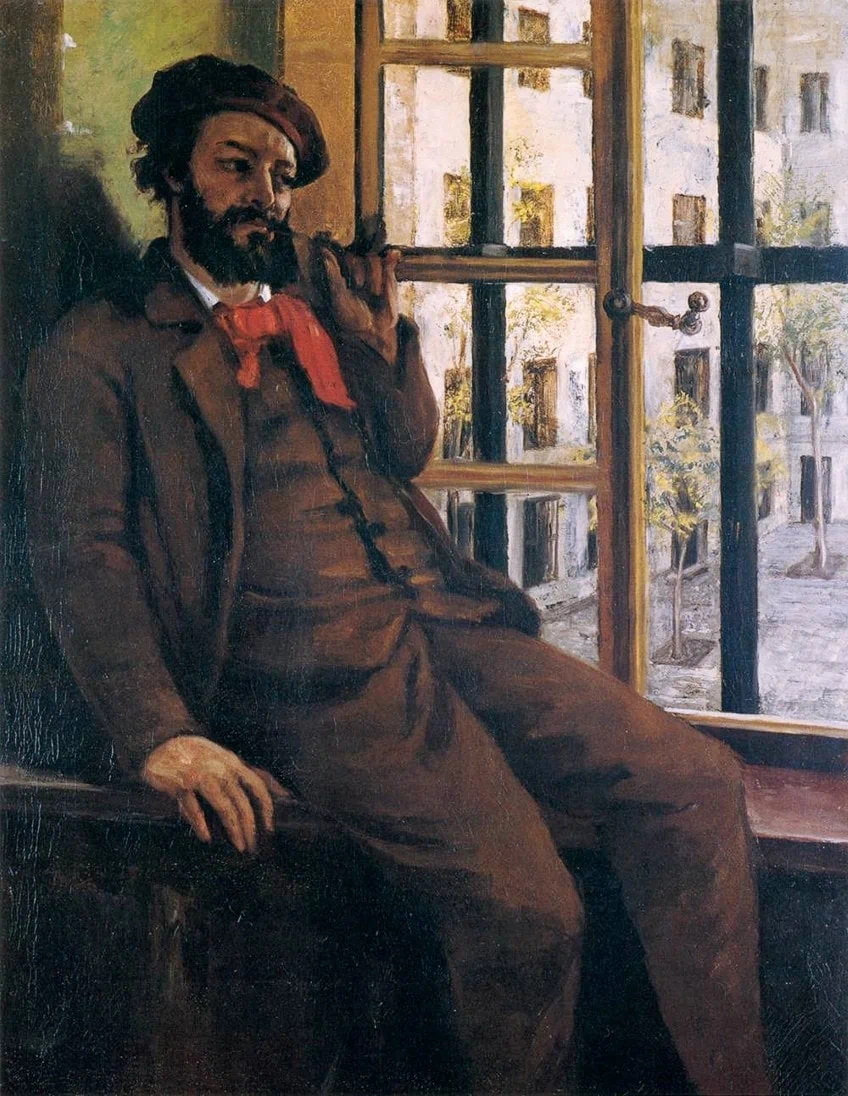 Selbstportrait von Gustave Courbet