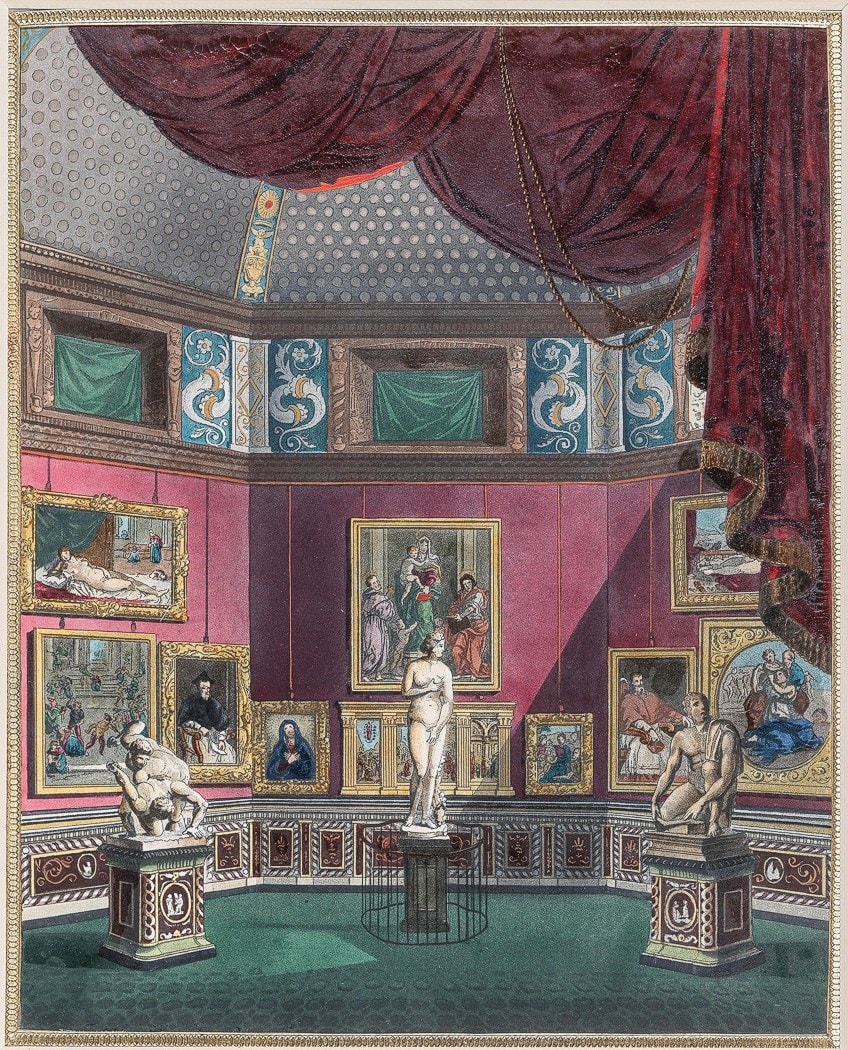 Vasari Zeichnung Interior