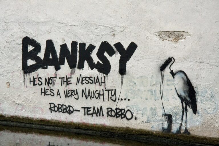 Banksy – Das Leben und Werk des anonymen Straßenkünstlers