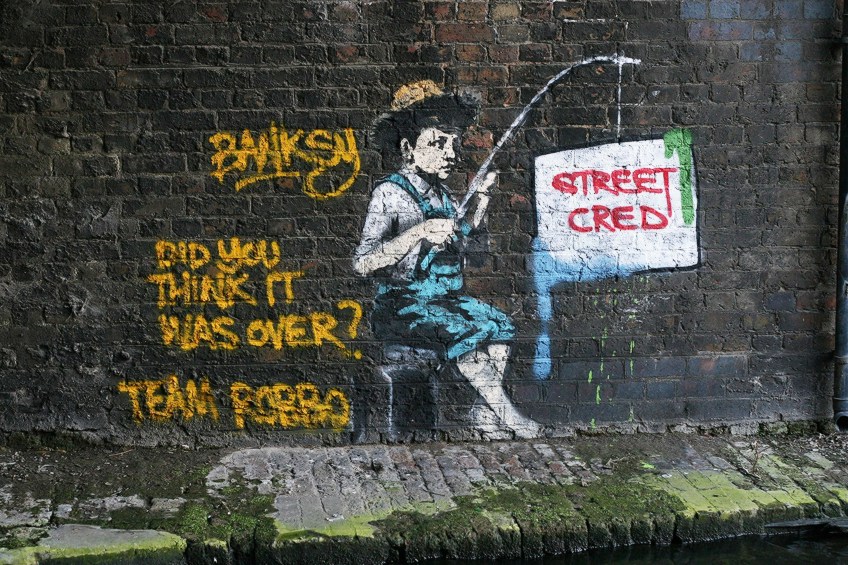 Banksy Strassenkunst