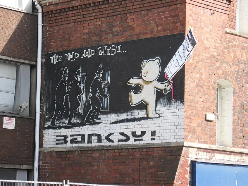 Bekannte Banksy Art