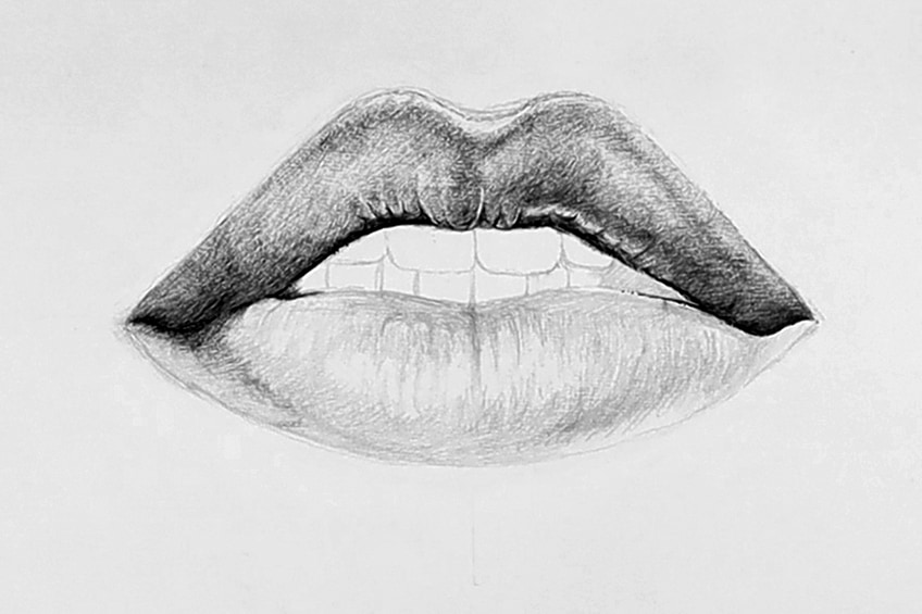 Lippen zeichnen 14