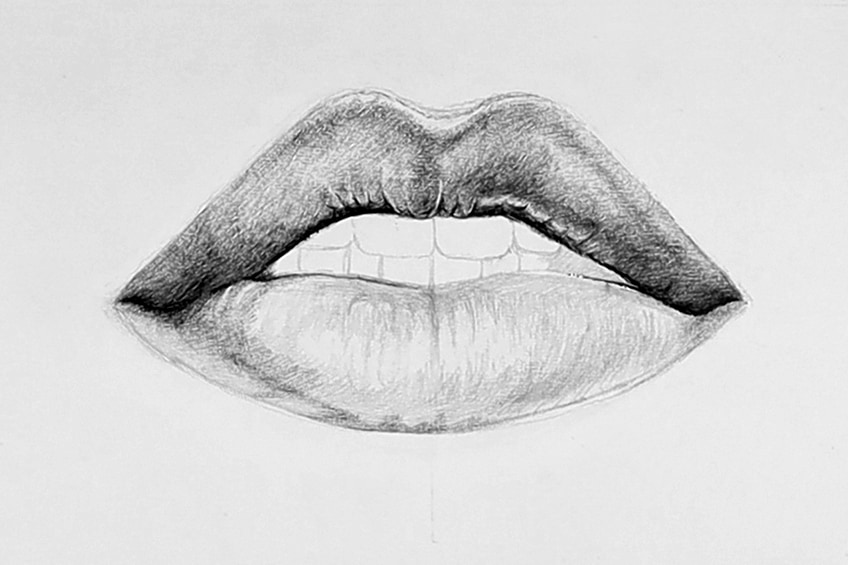 Lippen zeichnen 15