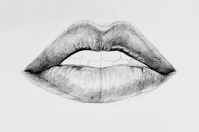 Lippen zeichnen 16
