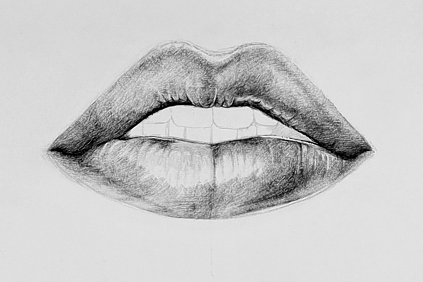 Lippen zeichnen 18