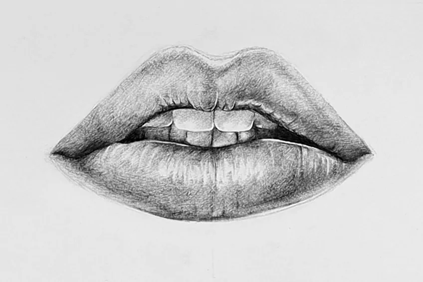 Lippen zeichnen 25