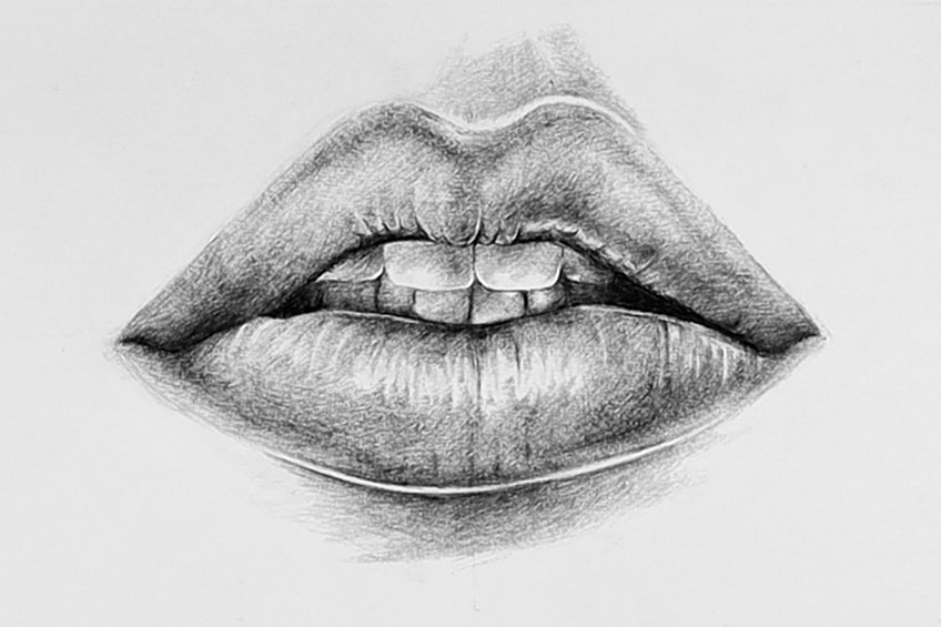 Lippen zeichnen 28