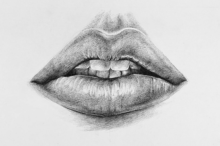 Lippen zeichnen 30