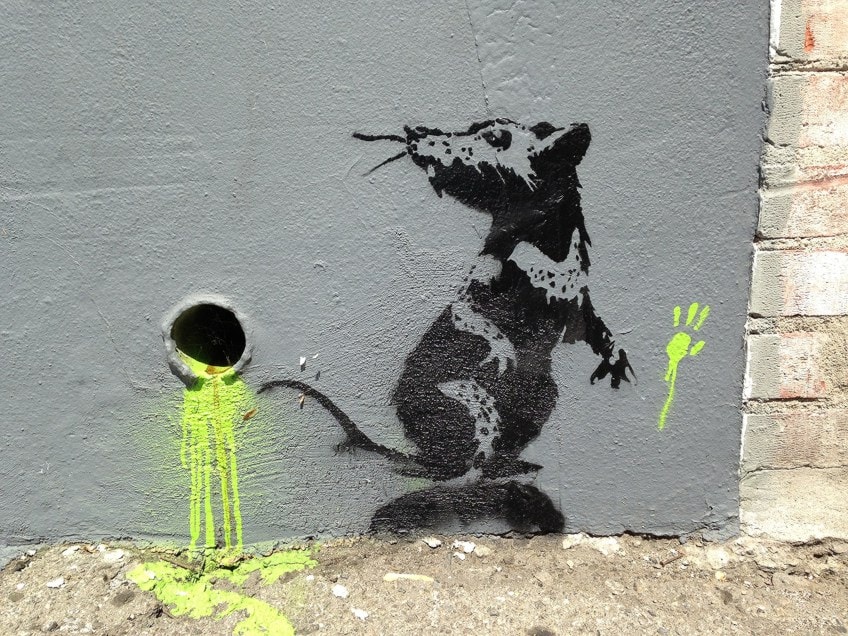 Originale Banksy Kunst