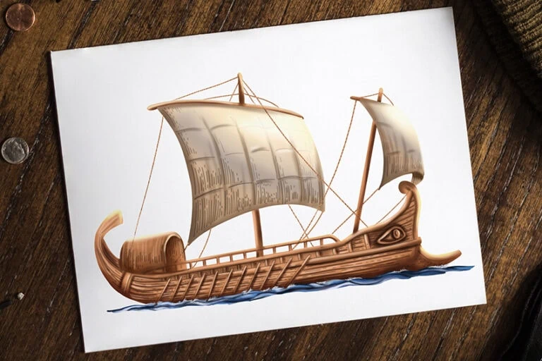 Schiff zeichnen – Lerne ein realistisches Segelboot zu malen
