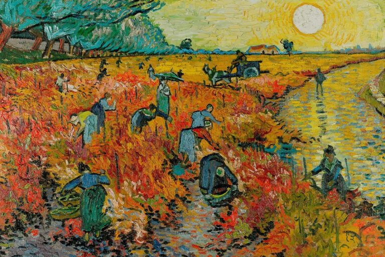 Der rote Weinberg von Vincent van Gogh – Eine Analyse