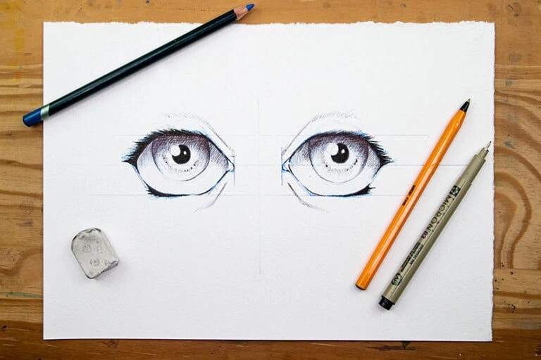 Anime Augen zeichnen – Schritt für Schritt Anleitung