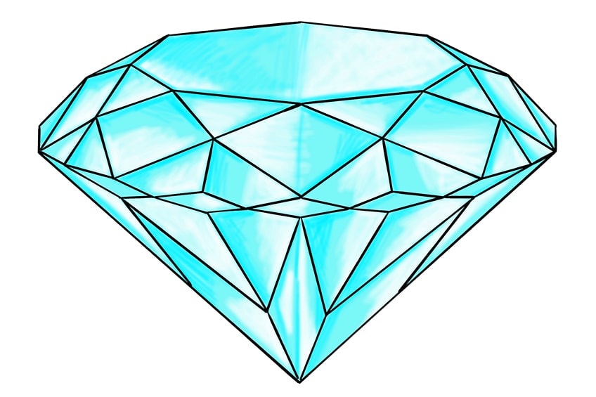 diamant zeichnen 14