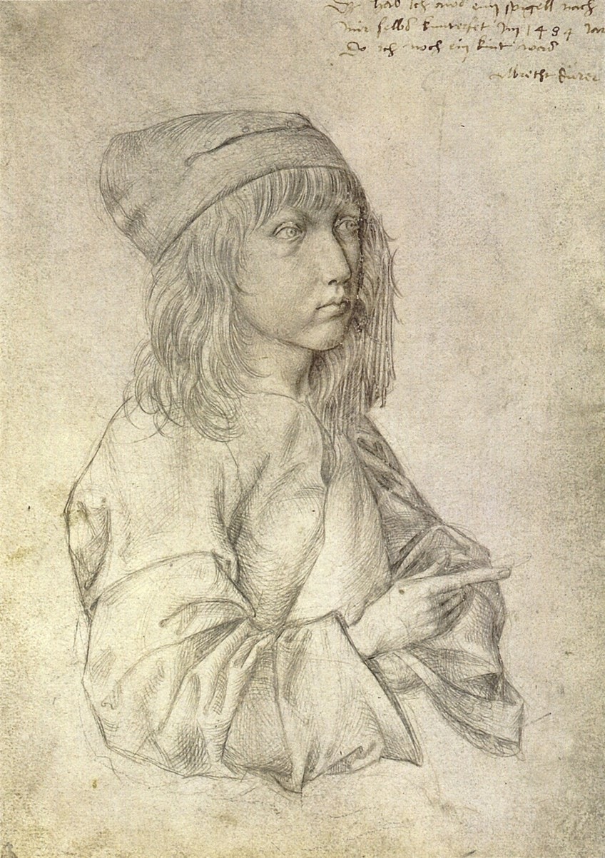 Early Albrecht Dürer Self Portrait