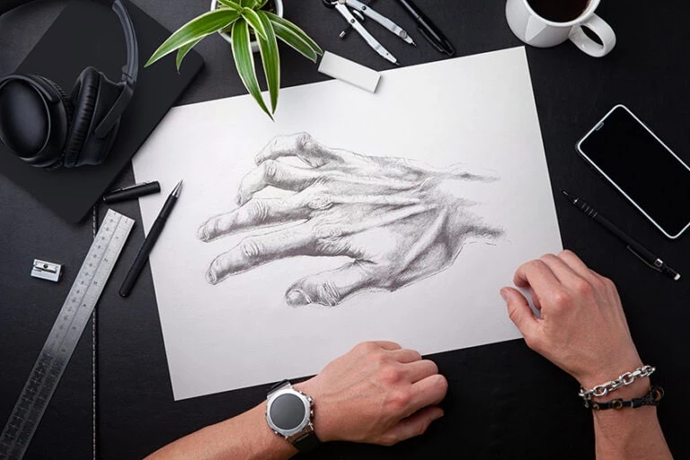 Hände zeichnen – Lerne eine realistische Hand zu zeichnen