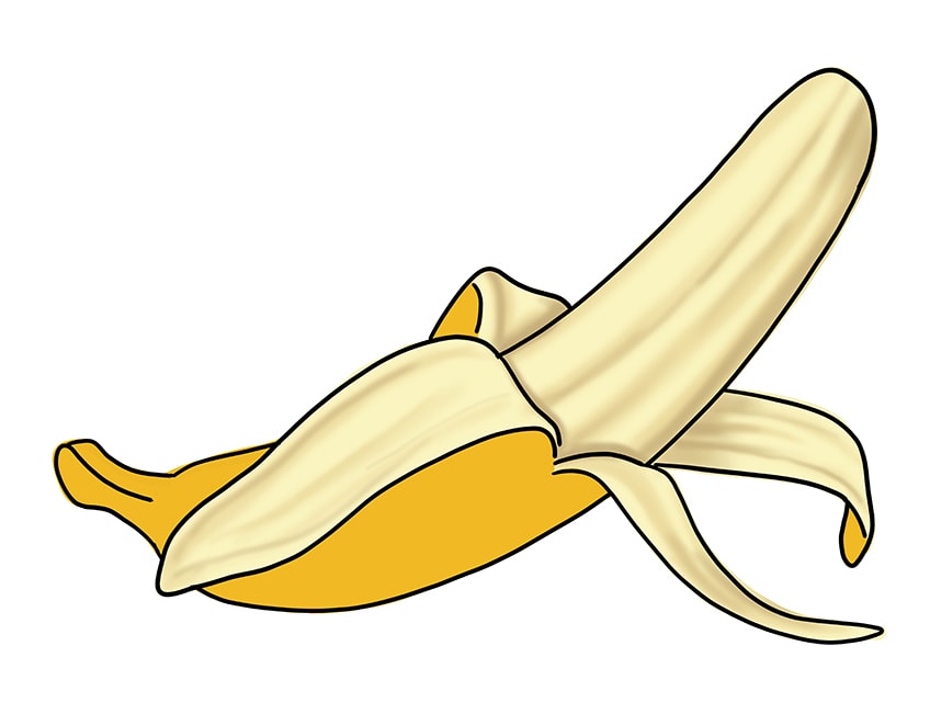 banane zeichnen 11