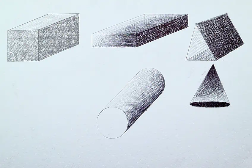3d objects drawing 34