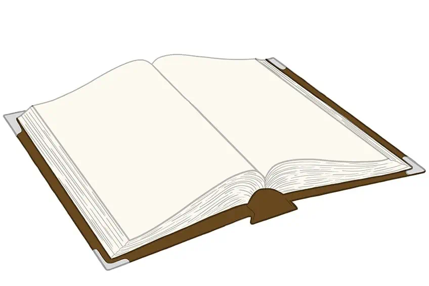 Easy Book Drawing 11