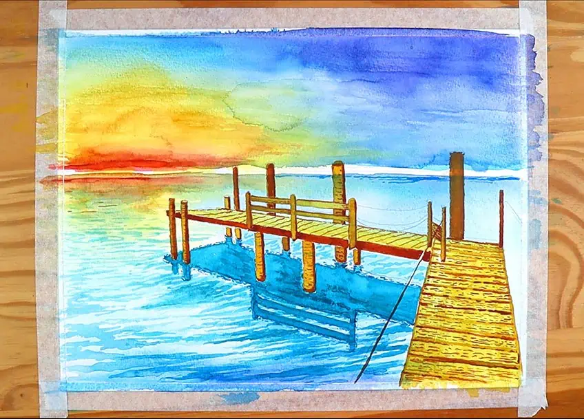 watercolor landscape 26