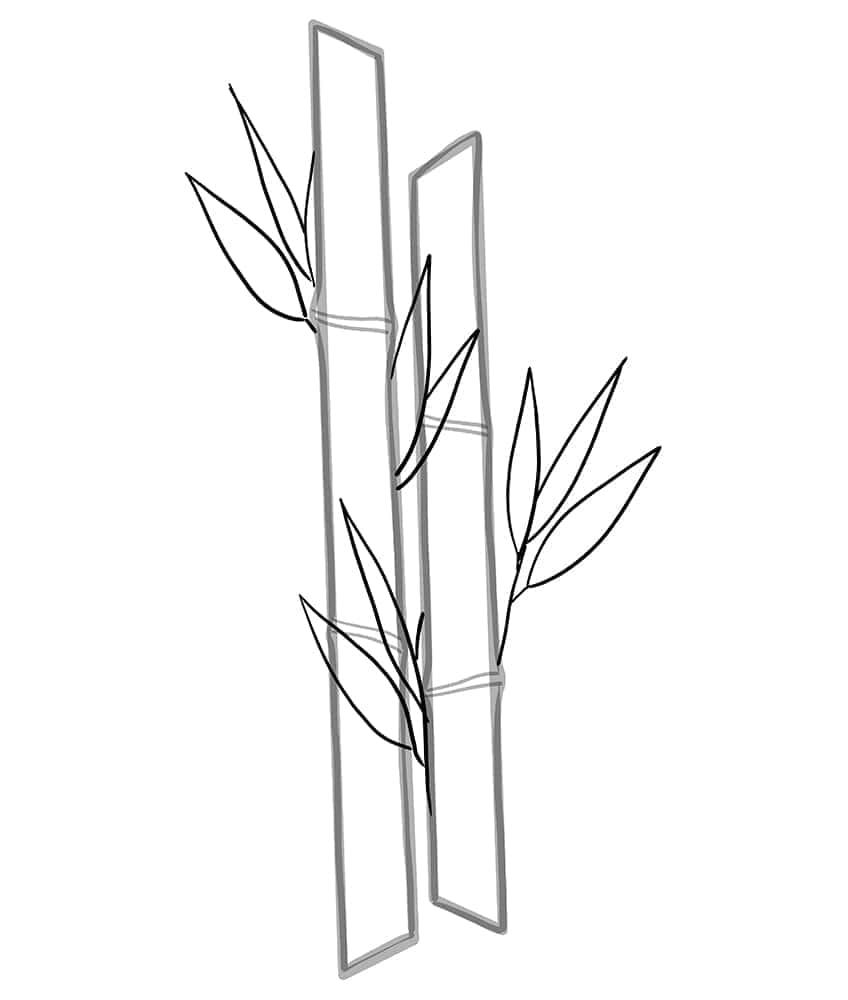 Bamboo Drawing 04