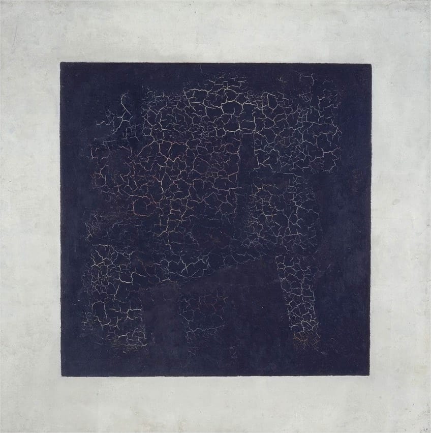 Schwarzes Quadrat Gemälde