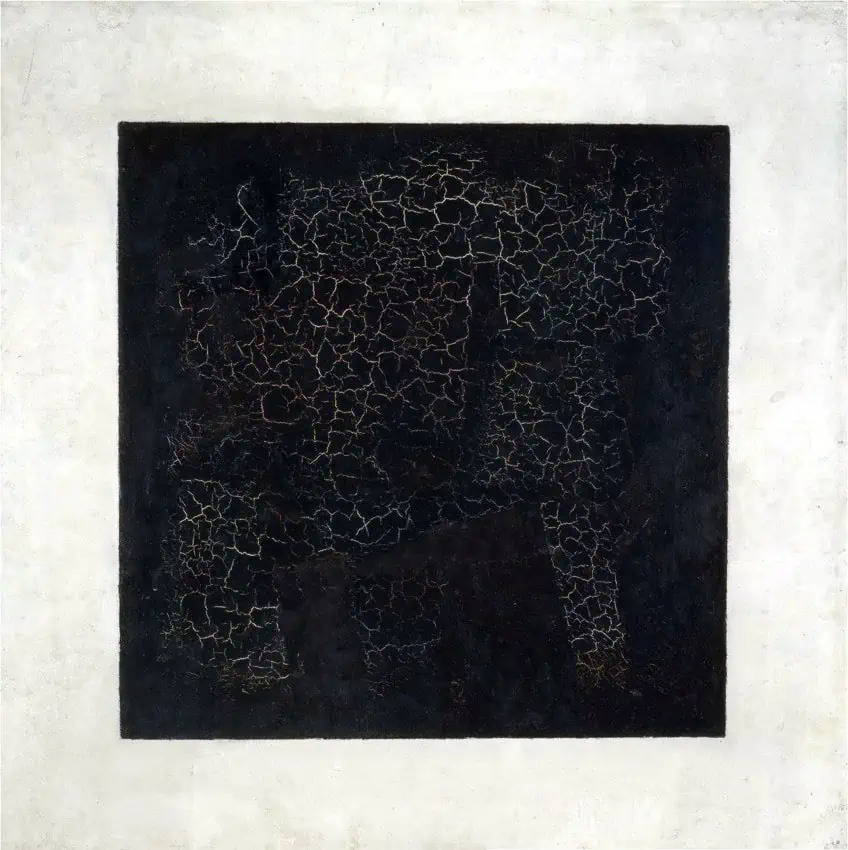 Schwarzes Quadrat Gemälde