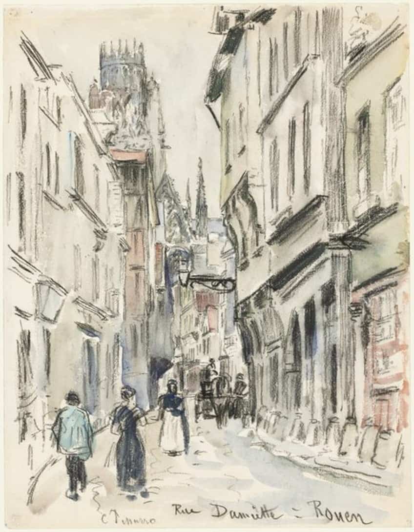 Camille Pissarro Zeichnungen