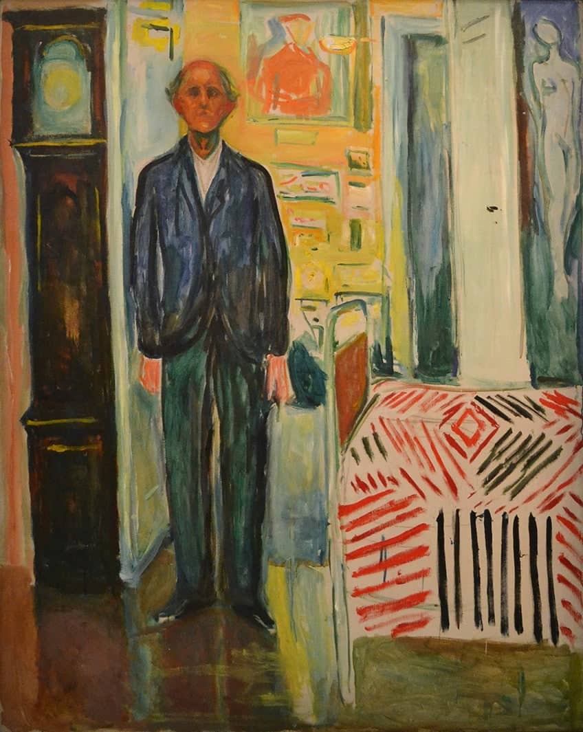Edvard Munch Selbstporträt