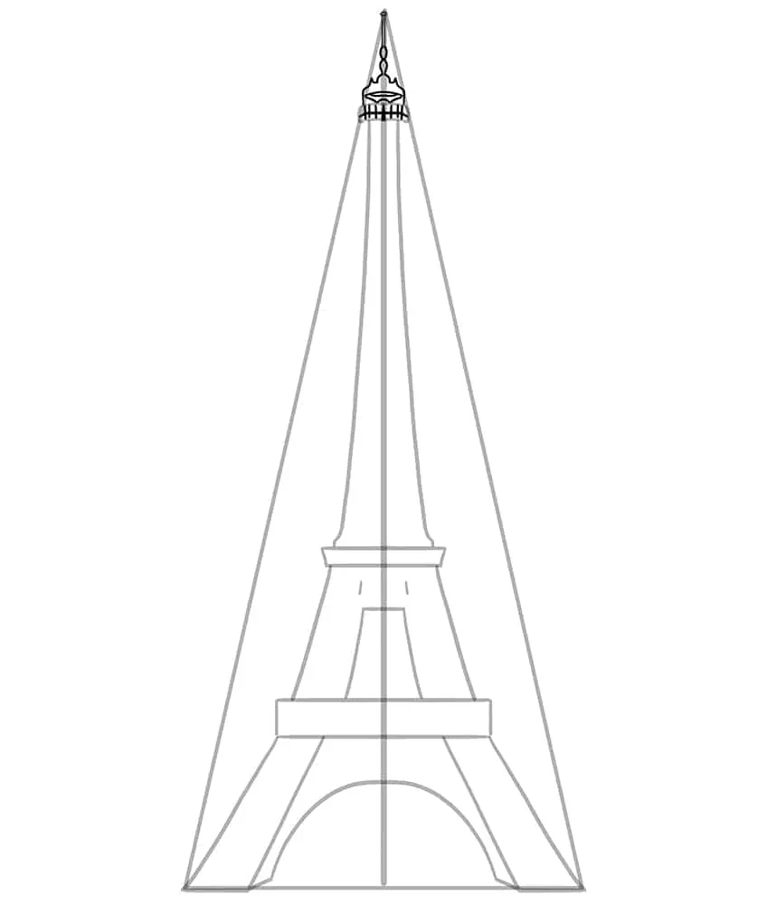 Eiffelturm Zeichnung 07