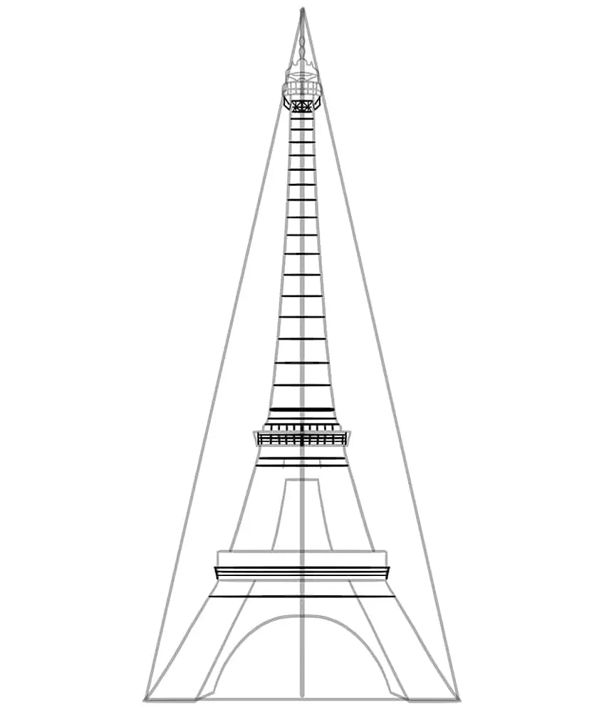 Eiffelturm Zeichnung 08