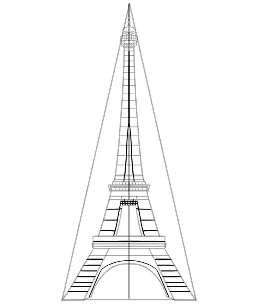 Eiffelturm Zeichnung 09