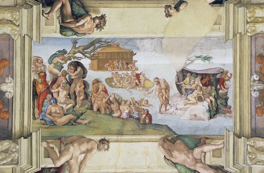 Berühmtes Michelangelo-Gemälde