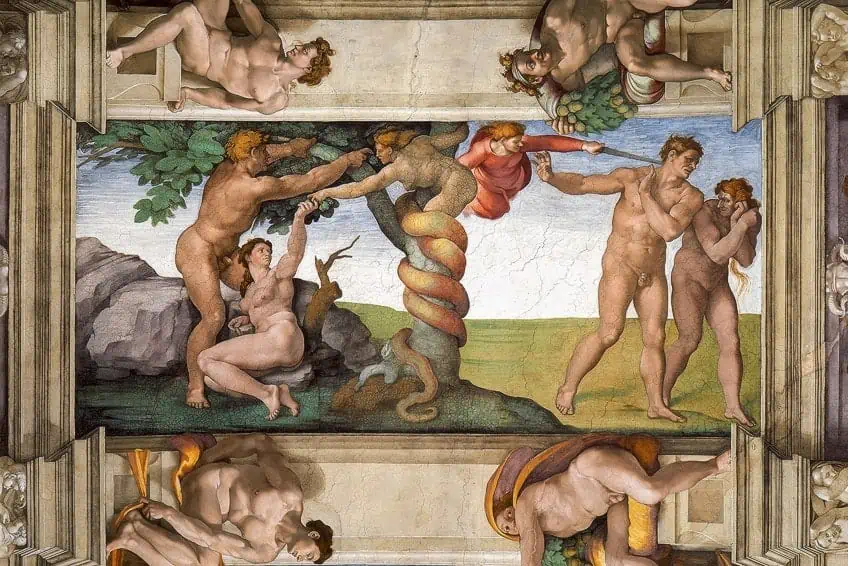 Berühmte Michelangelo-Gemälde