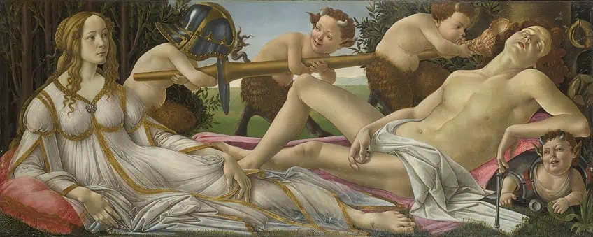 Berühmtes Gemälde von Sandro Botticelli