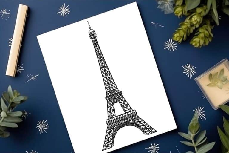 Eiffelturm zeichnen – Male die Pariser Ikone
