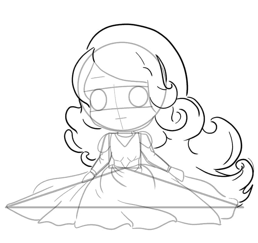 Prinzessin Zeichnung 10