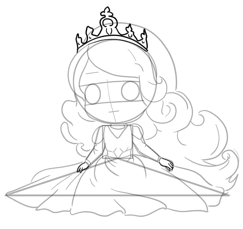 Princess Drawing 11