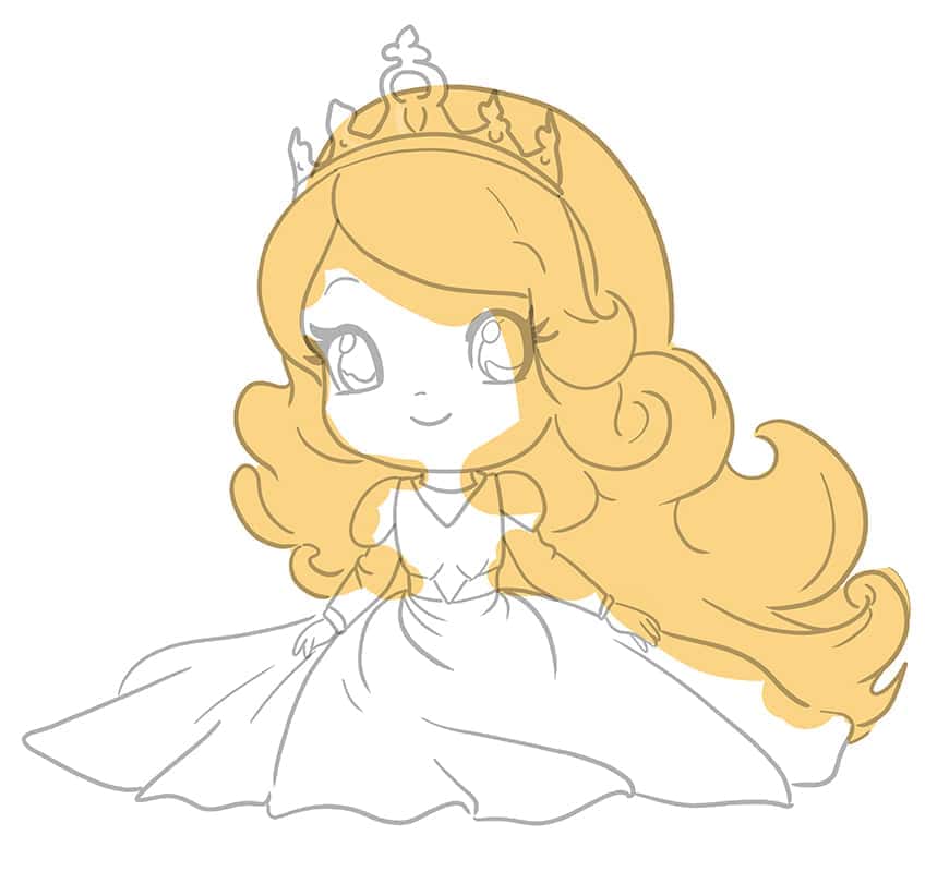 Princess Drawing 13
