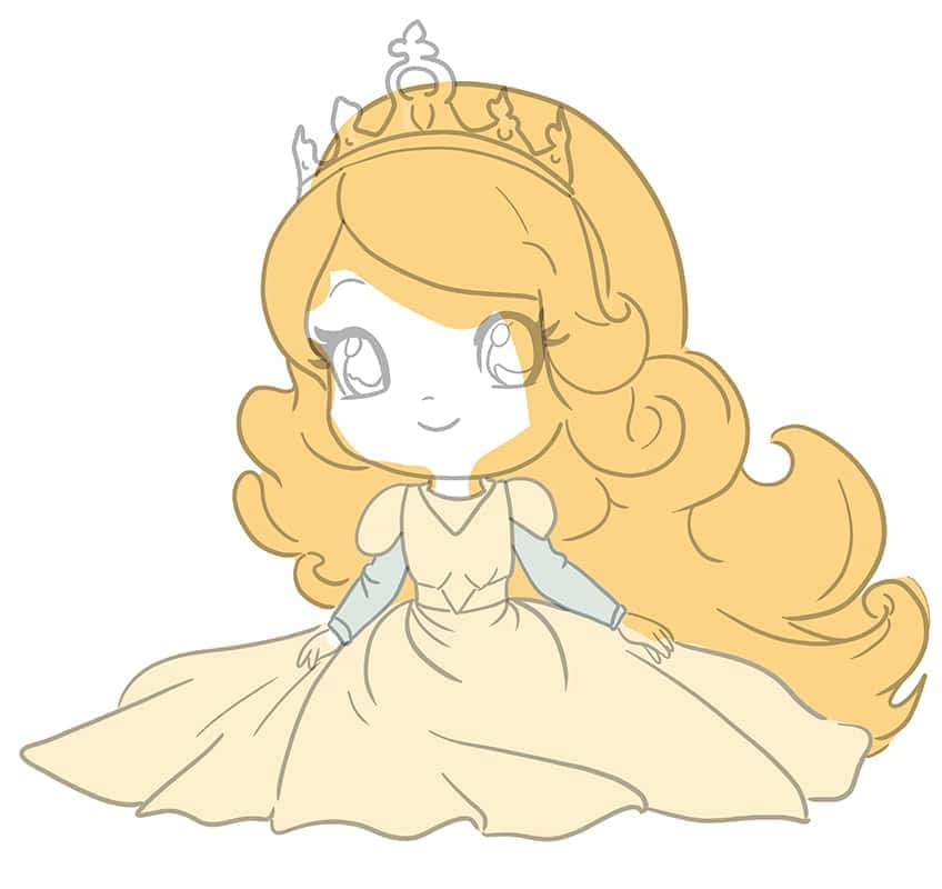 Princess Drawing 14