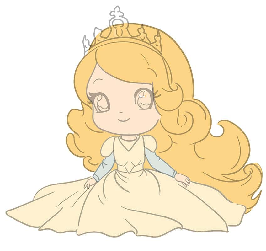 Prinzessin Zeichnung 15