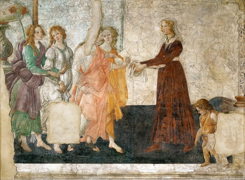 Sandro Botticelli Fresko