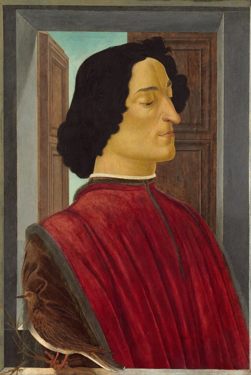 Sandro Botticelli Männliches Porträt
