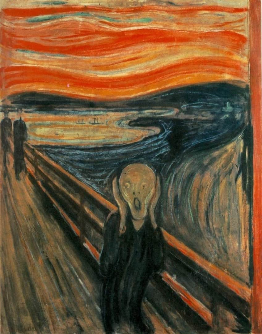 Der Schrei von Edvard Munch