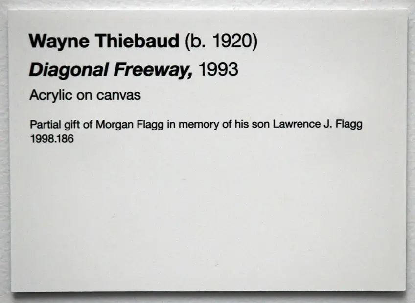 Wayne Thiebaud Paintings